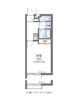 沖縄県うるま市字具志川【アパート】の間取り