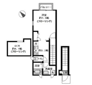 アン・ココ綱島台【2階】の間取り