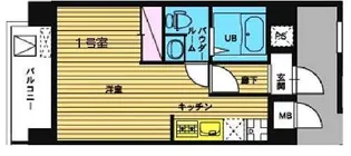 東京都台東区柳橋2【マンション】の間取り