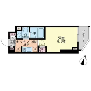 エスティメゾン哲学堂【5階】の間取り