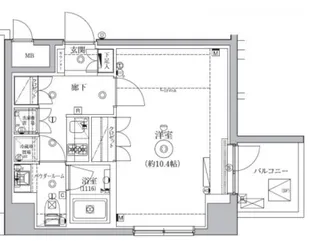 東京都北区滝野川7【マンション】の間取り