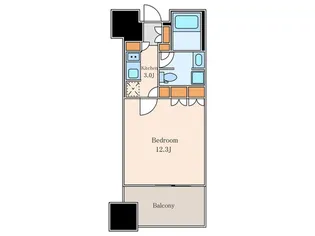 麻布台ヒルズレジデンスB【21階】の間取り