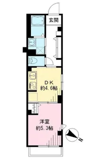 ビューノ竜泉【3階】の間取り