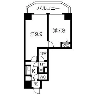 SWISS京都堀川WEST【11階】の間取り