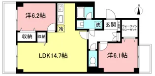グレイスイヅミ【3階】の間取り