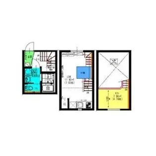 AX岐阜高尾町 (アークス岐阜高尾町)の間取り