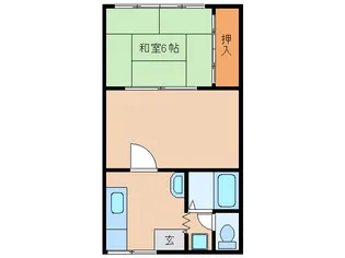 プラシード【1階】の間取り