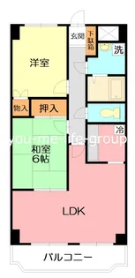 カサグランデ湘南【4階】の間取り