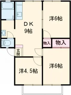 ハイツ・オーエム【2階】の間取り