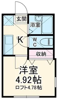 リーヴェルポート横浜三ツ沢V【1階】の間取り