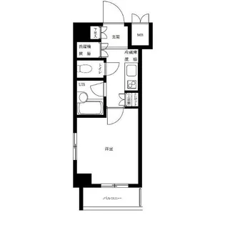 ルーブル千鳥町【3階】の間取り