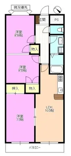 フォーエバー小林【1階】の間取り