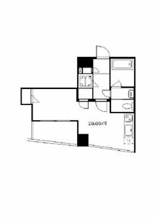 カメリア広尾【5階】の間取り