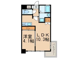 PROTOCITYTOBATA【2階】の間取り