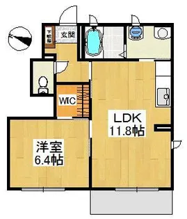 エクセルコート【1階】の間取り