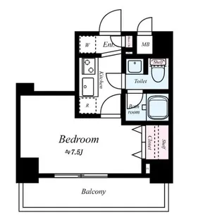 ドルチェ日暮里弐番館【8階】の間取り