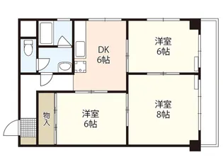 第1サンヨウビル【5階】の間取り