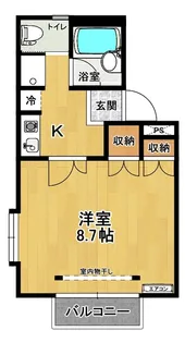 アップル咲田 B棟【2階】の間取り