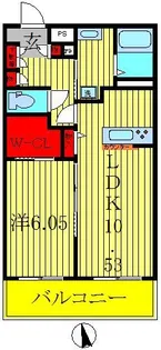 オアゾ桜台II【2階】の間取り