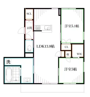 Graceful Residence【1階】の間取り