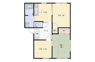 フレグランスM-2【1階】の間取り