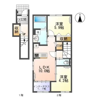 Richesse (リシェス)の間取り