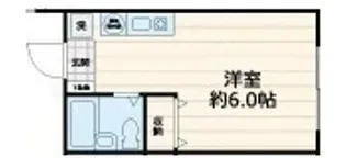 グレスト国分寺I【1階】の間取り