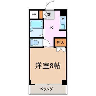 福安ビル【2階】の間取り