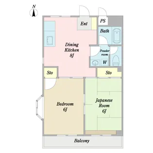 KSダウンフォース【3階】の間取り