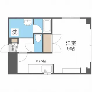 トミイビルNo.18【6階】の間取り
