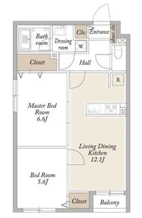 KDXレジデンス池袋要町【5階】の間取り