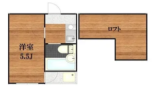 LP押上第二【1階】の間取り