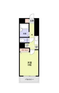 ルベールデュソレイユ【2階】の間取り