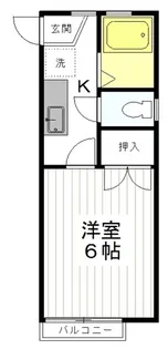 パークハイツ清水沼【1階】の間取り