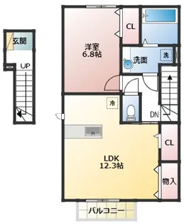 グレース【2階】の間取り