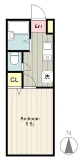 ソリテア日野万願寺【1階】の間取り