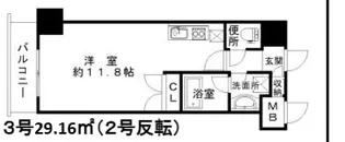 エスティメゾン南堀江【3階】の間取り