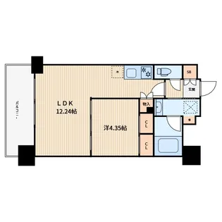 プレジオ川口ASIAN【3階】の間取り