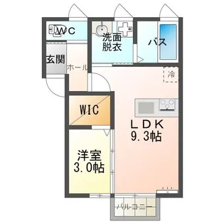 Luce 時吉 A棟【1階】の間取り