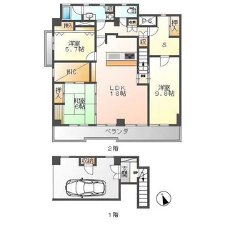Co-Lion03の間取り