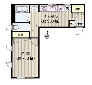Petit 小日向【2階】の間取り