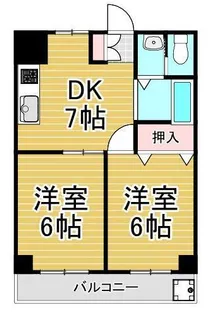 フレグランスIII【2階】の間取り