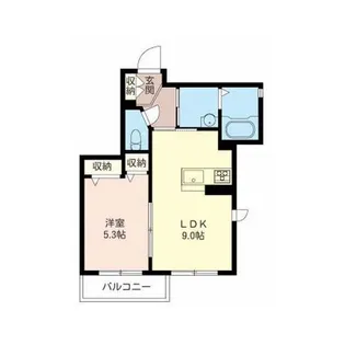 コンソラータ【1階】の間取り