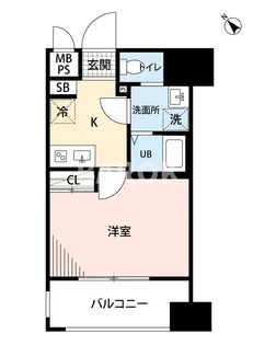 サヴォイエクセルシオール【13階】の間取り