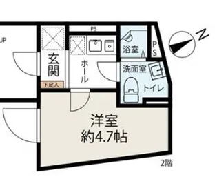 axia tokiwadai【4階】の間取り