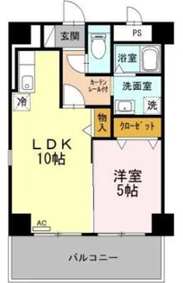 KIRAKUマンション【3階】の間取り