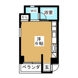 石井ビル【2階】の間取り