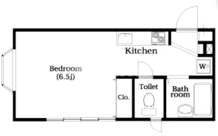 プラチナコート五本木【2階】の間取り