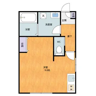 HEBEL MAISON 上足洗【1階】の間取り