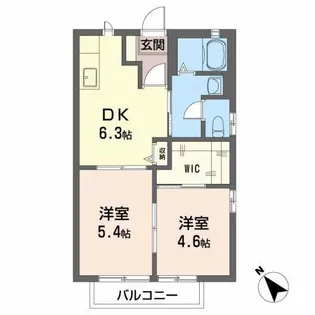 ケンタウルスα【2階】の間取り